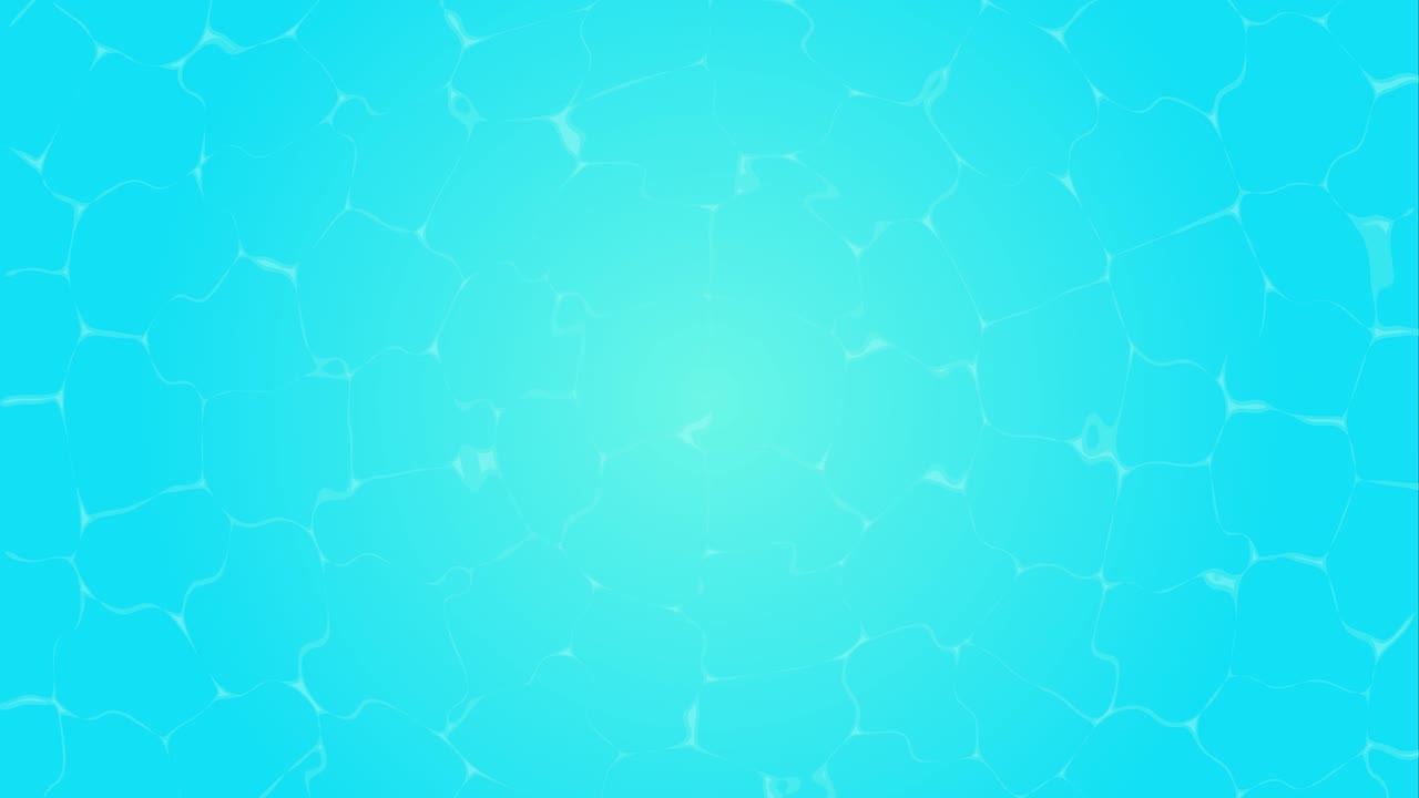 fondo de textura de la superficie del agua. animación de 4k en bucle, ondulación y movimiento de flujo