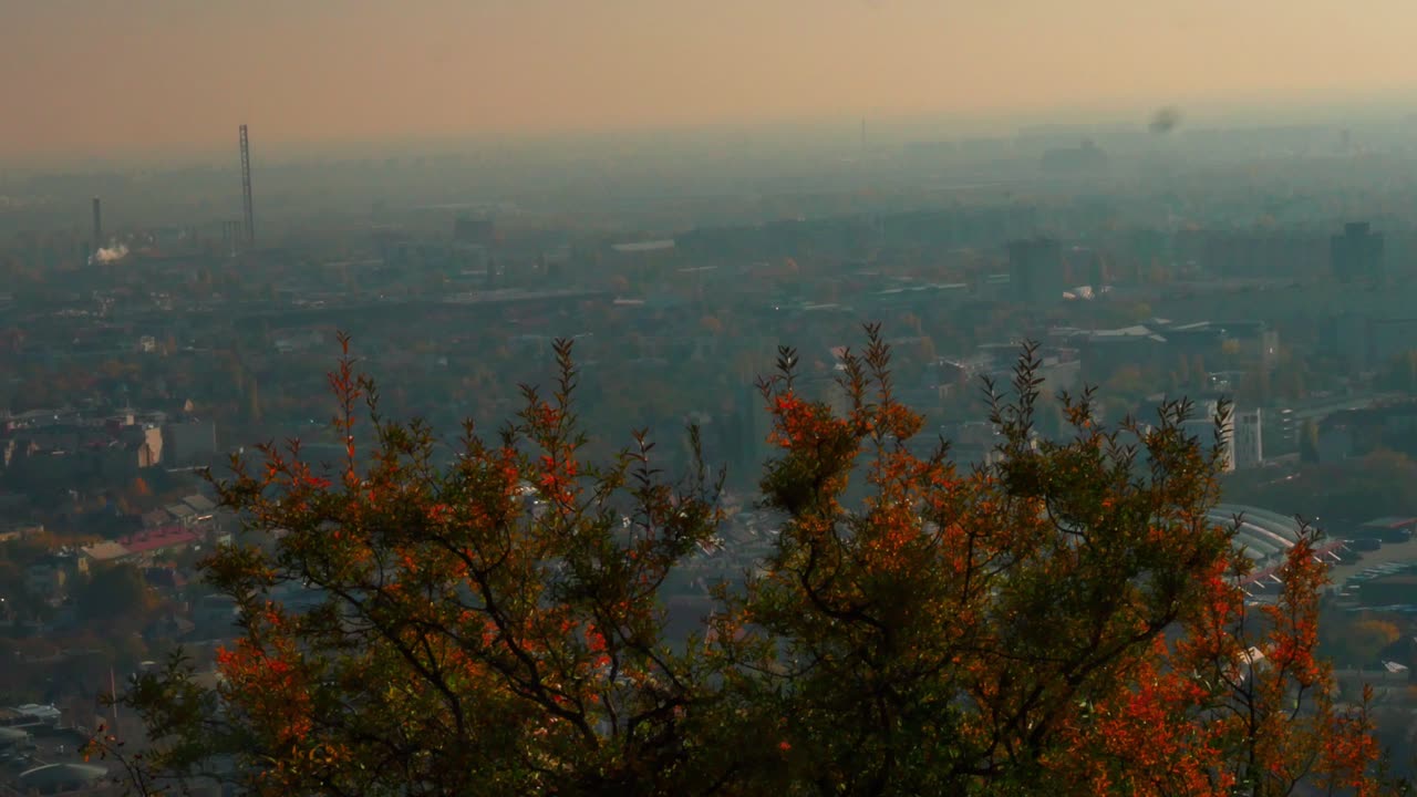 sas-hegy 03에서 안개가 자욱한 부다페스트