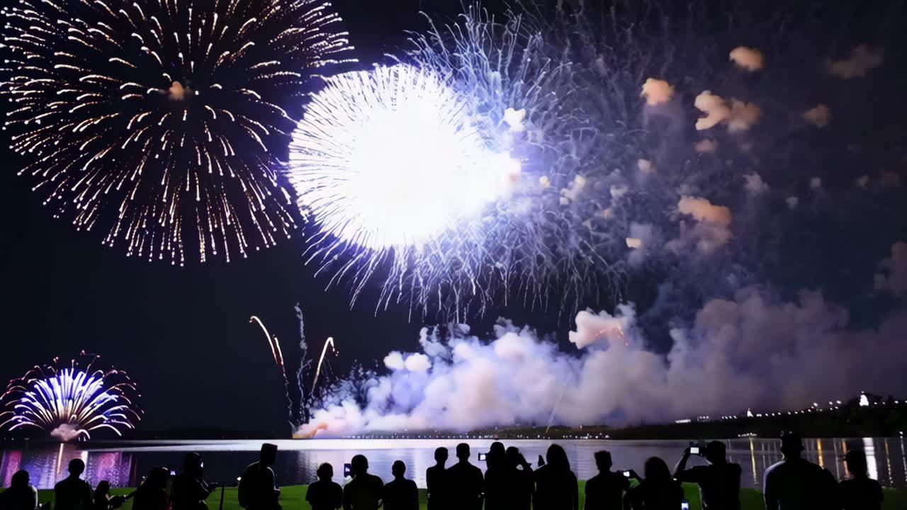 Fireworks Celebration Over the City