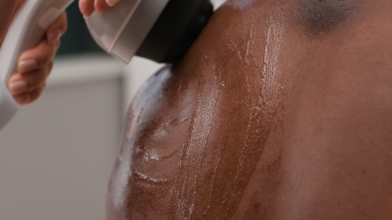 Body Massage with Electric Massager