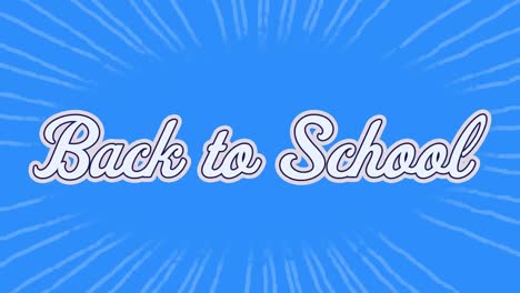 Digital-animation-of-back-to-school-against-blue-radial-background