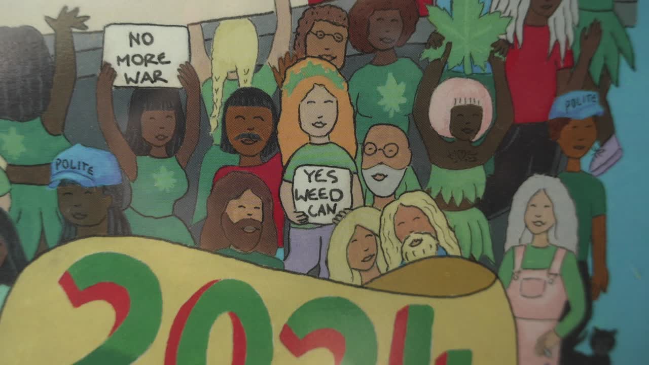 No more war painting protest gathering representation pencil art drawing