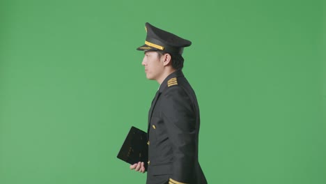 pilot in uniform