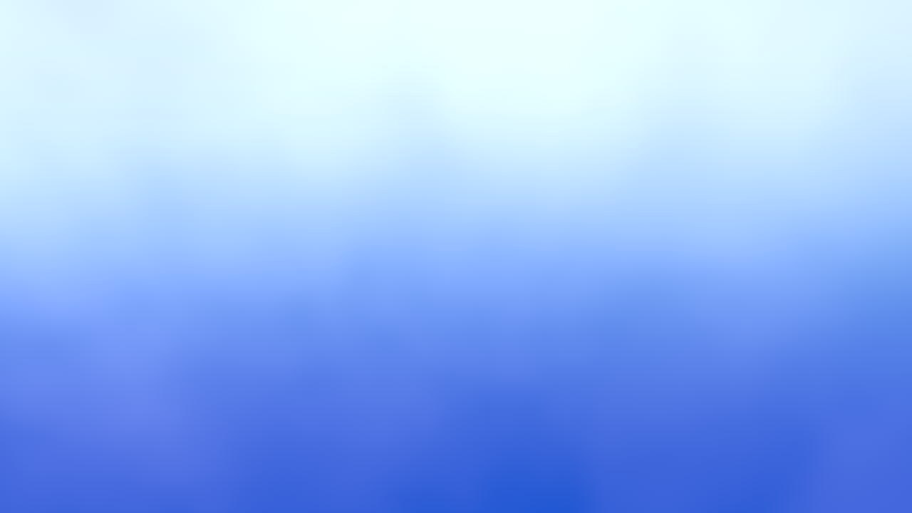 Abstract blue and white gradient with centered dot