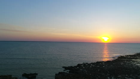 Stunning-drone-shot-over-Darwin-beach