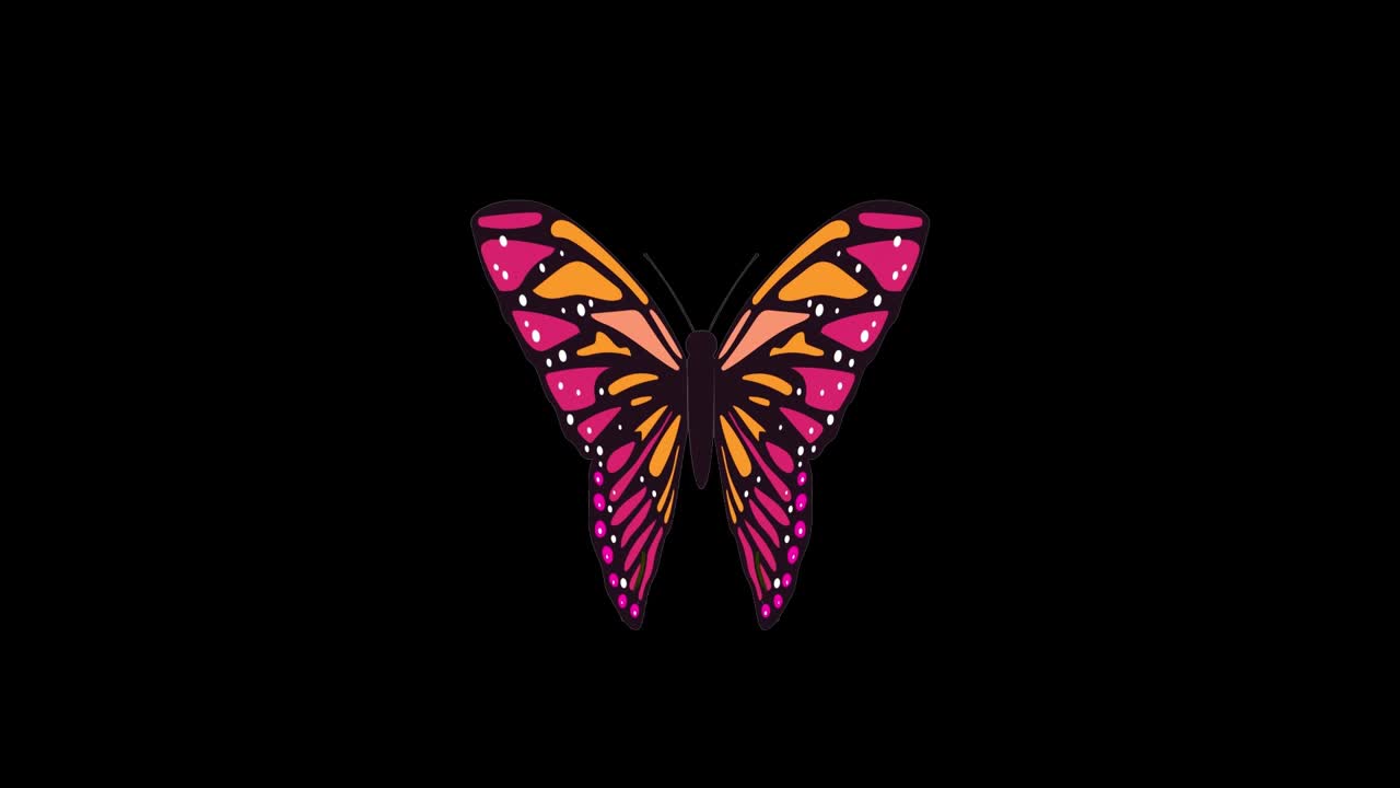 The pink butterfly features delicate wings adorned with soft shades of pink, accented by darker outlines and subtle patterns.