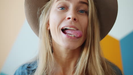 woman with various expressions