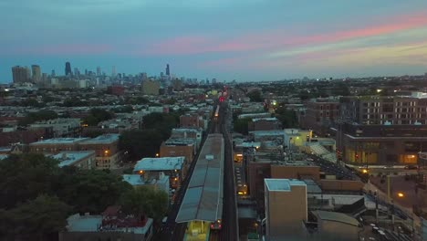 4k cinematic aerial footage chicago, illinois, usa