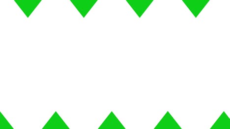 material de bucle de triángulo de onda dentada animación gráficos de movimiento