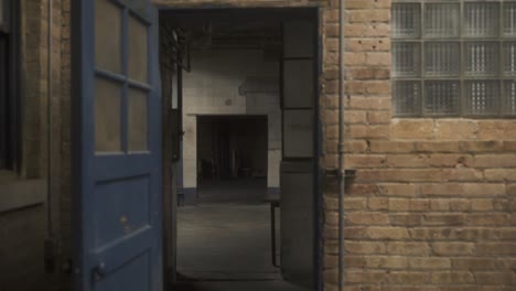 exploring a dark and mysterious old industrial building