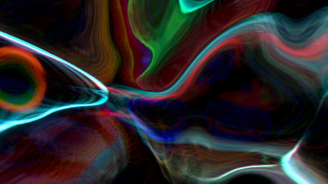 Motion abstract, colorful and smooth infinity or seamless loop.