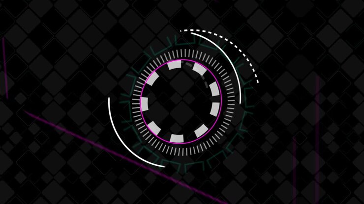 Abstract Geometric Motion Graphics