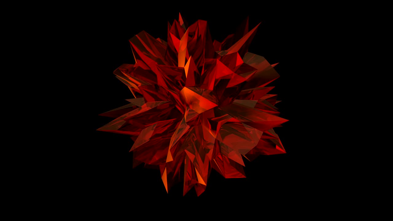 piedra preciosa sobre fondo negro. bucle