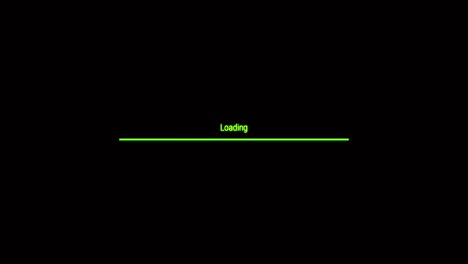 animation colorful loading bar.