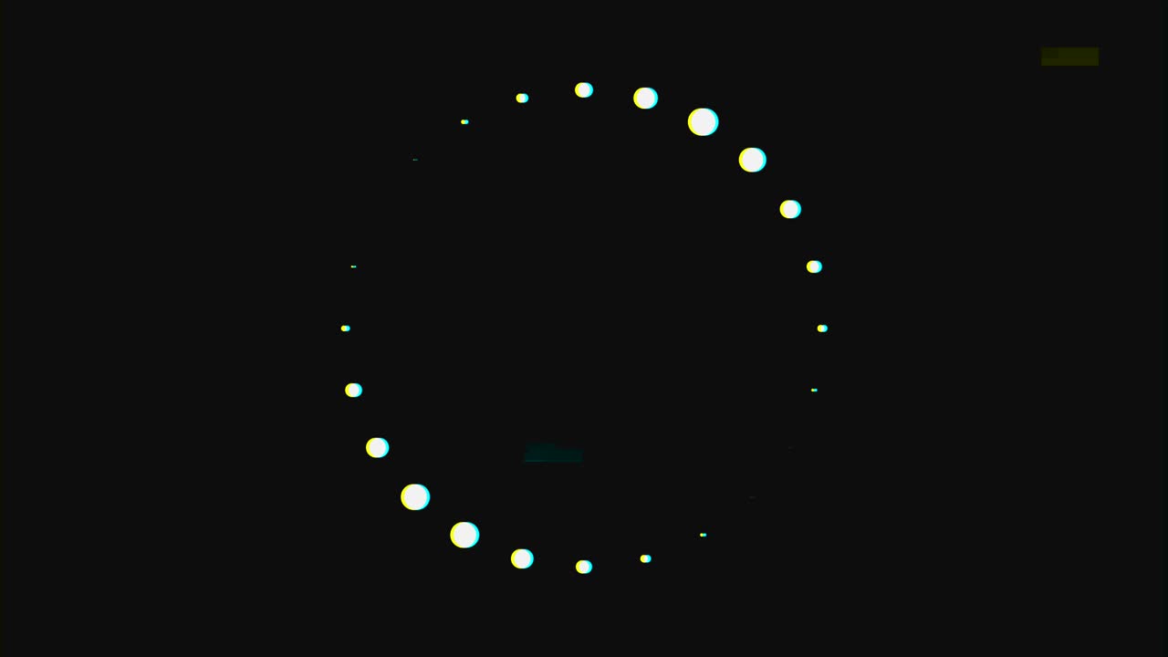 소음과 함께 추상적인 원