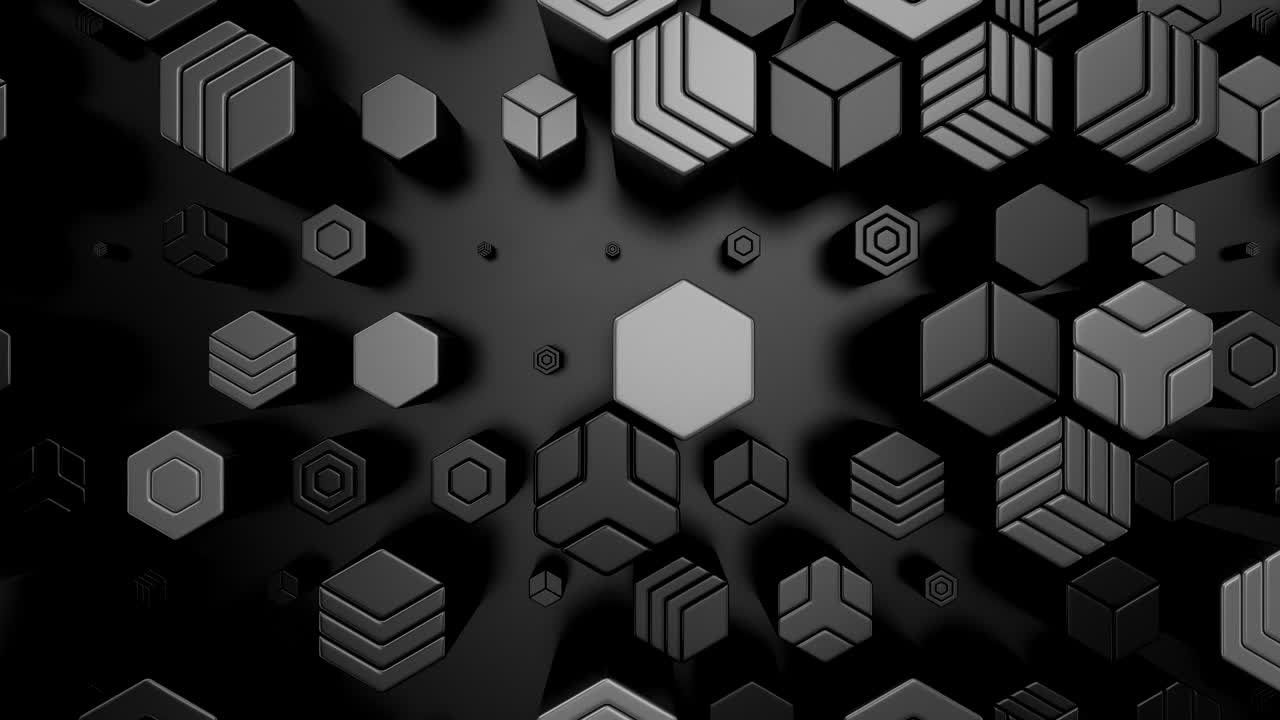 fondo de hexágonos animados