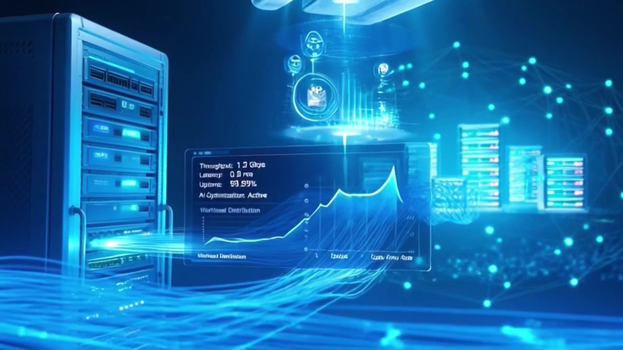 Digital Data Transfer and Cloud Computing Network Visualization
