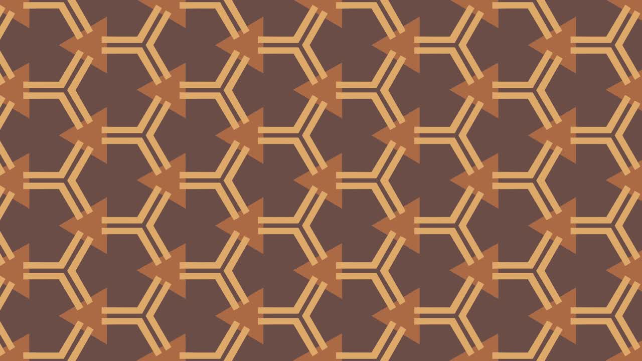 diseño de patrón sin costuras animado flotante