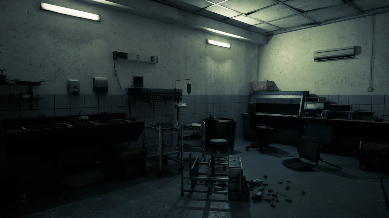버려진 병원 실험실