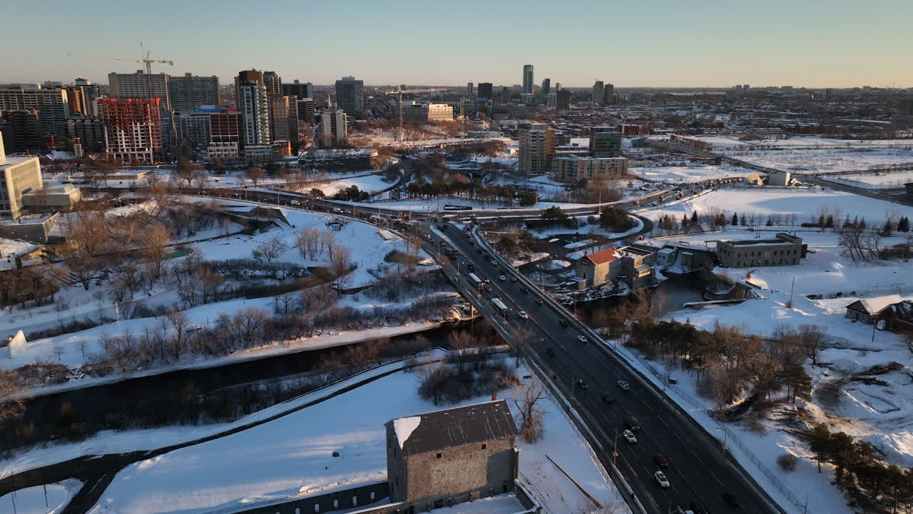 tráfico de ottawa en lebreton flats