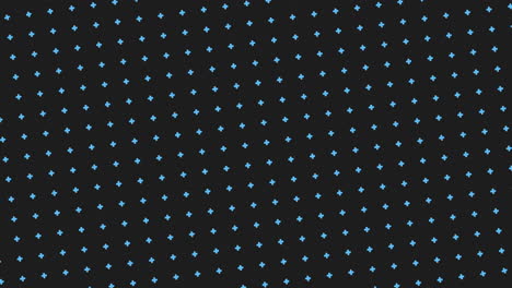 Blue-crosses-pattern