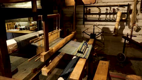american frontier loom from the 1770s