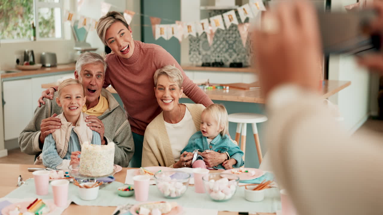 할아버지, 할머니, 자녀 및 생일