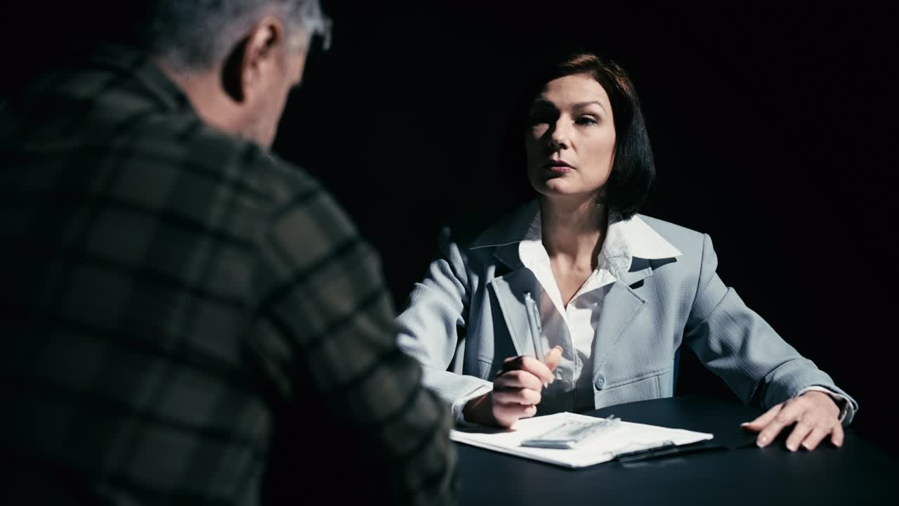 detective corrotta che accetta una tangente, respinge un caso penale.