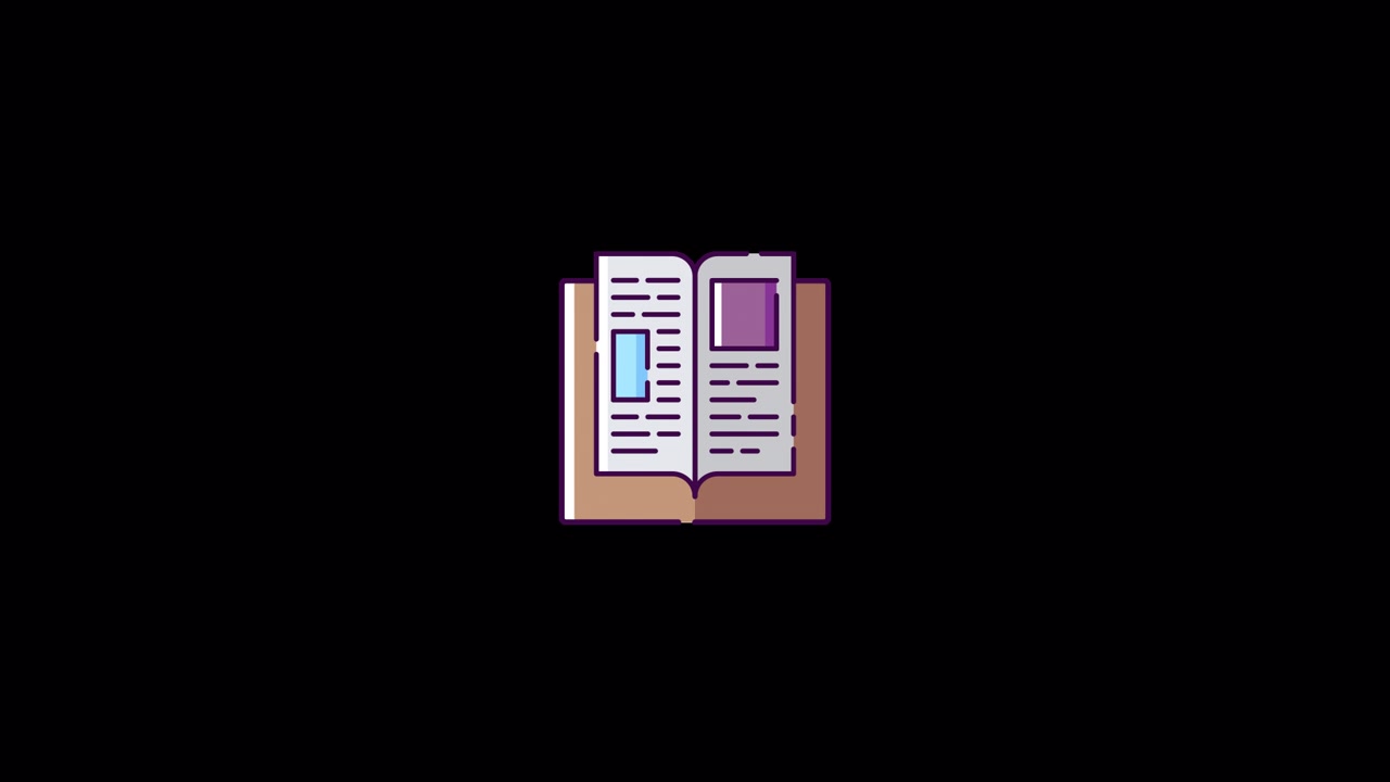 Literature Icon Animation