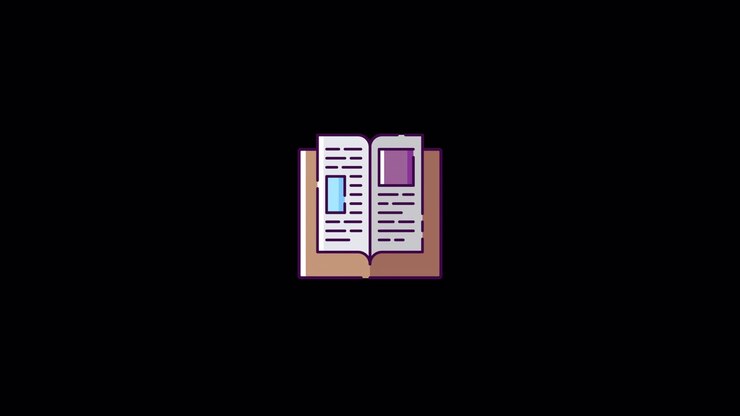 Literature Icon Animation