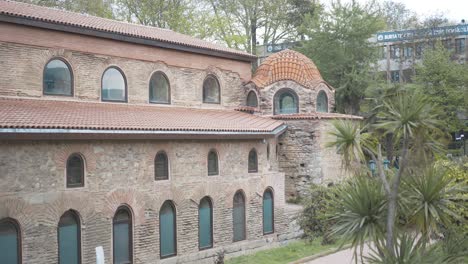 view of a iznik ayasofya mosque in bursa