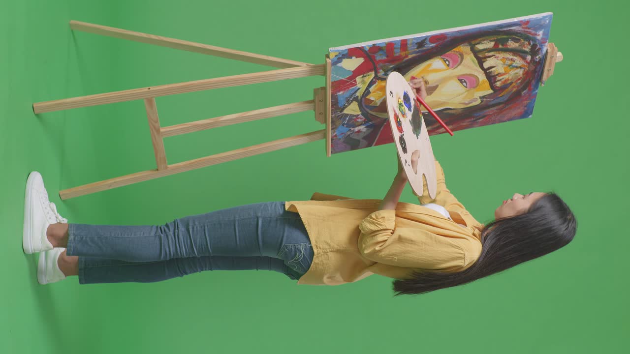 초상화를 그리는 여자