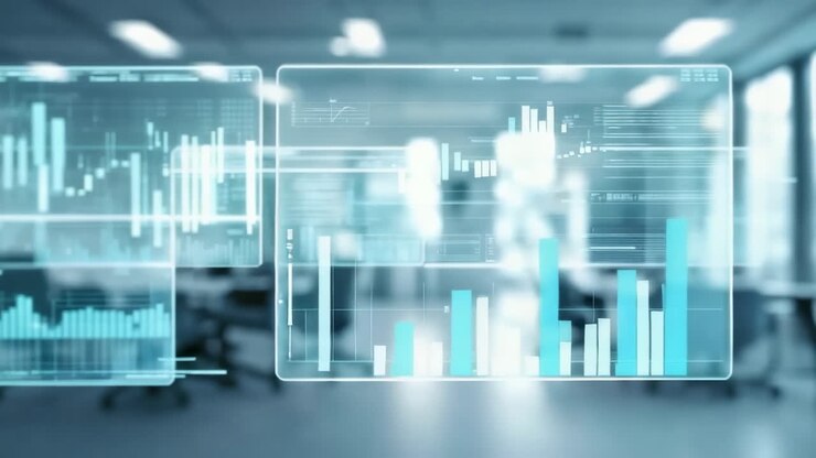 Holografisk forretningsdataanalyse og finansgrafer