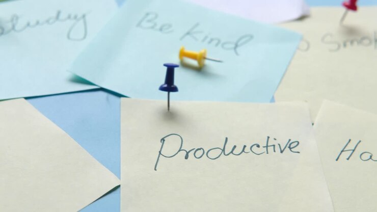 Sticky Notes with Motivational Messages