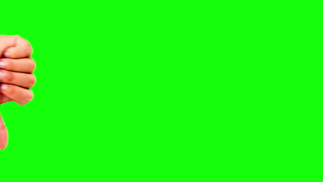 Faustschlag,-Greenscreen,-Klatschen-Und-Daumen-Hoch