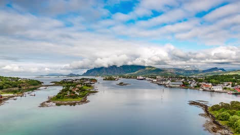 bronnoysund, la hermosa naturaleza de noruega