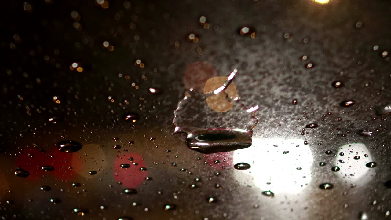 바람 방패에 빛 반사