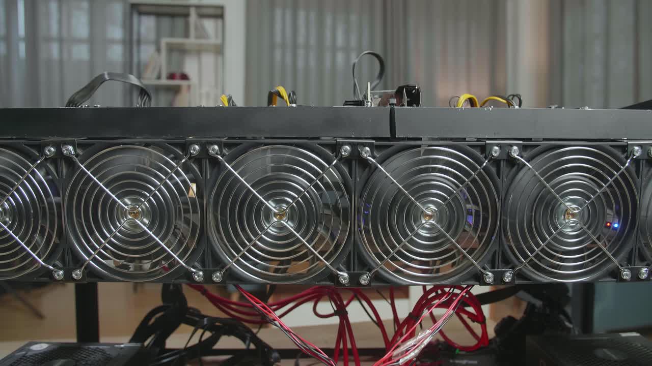 configuración de la plataforma de minería de criptomonedas