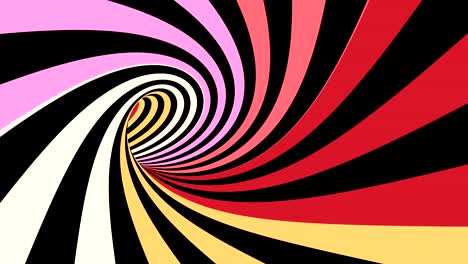 hypnotic spiral illusion seamless looping