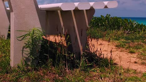 una hermosa costa de la costa norte de las bermudas