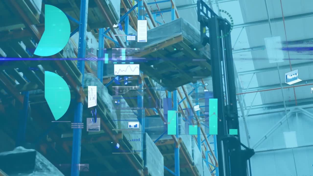 서버  ⁇ 을 통한 연결 네트워크의 애니메이션