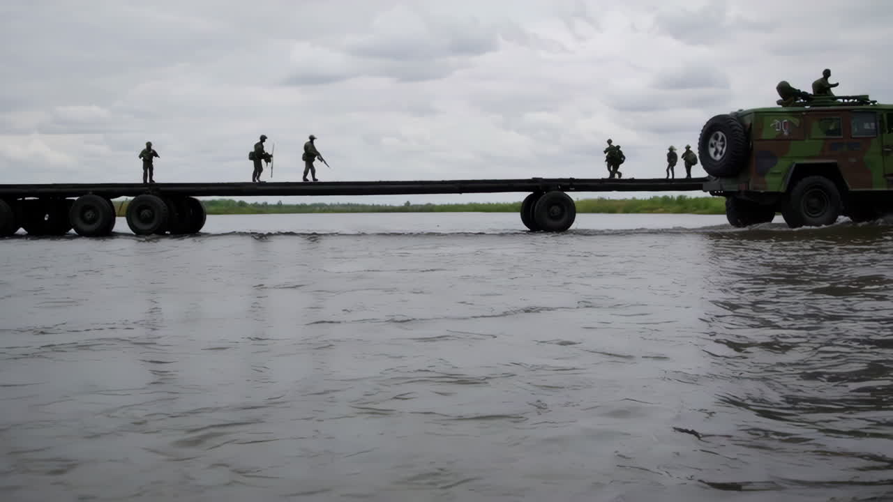 Military Exercise: River Crossing