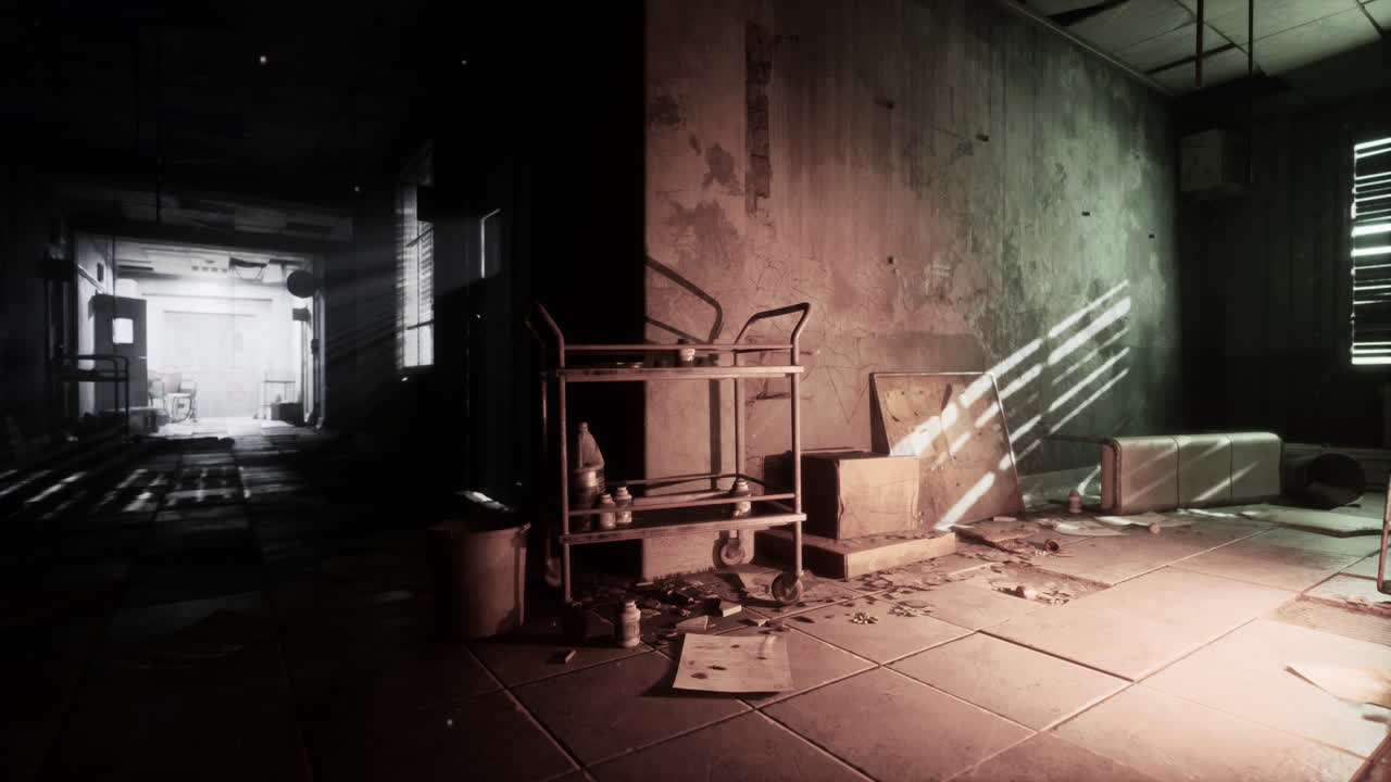 버려진 병원 방