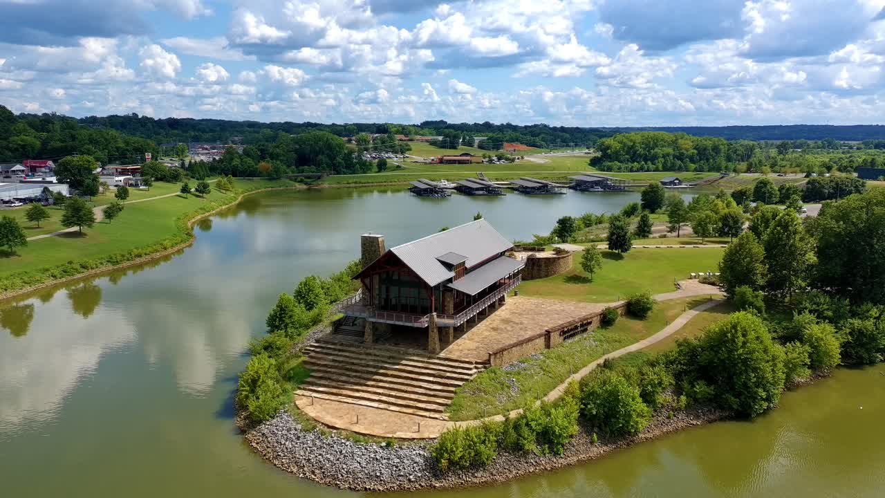 Luftaufnahme von Freedom Point in Clarksville, Tennessee