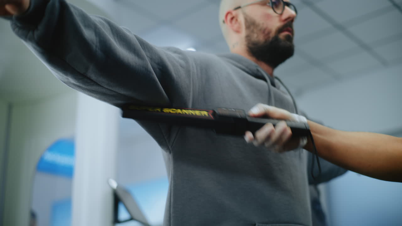 control de seguridad del aeropuerto