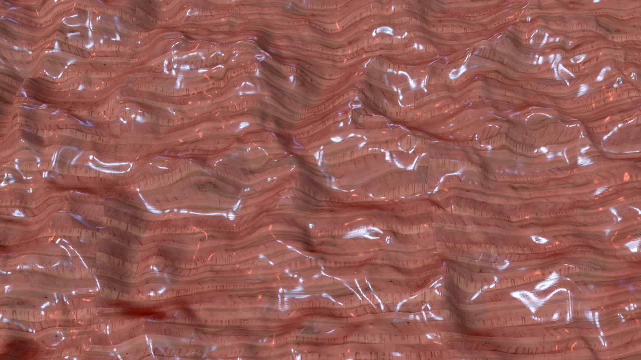 4k 추상 액체 나무