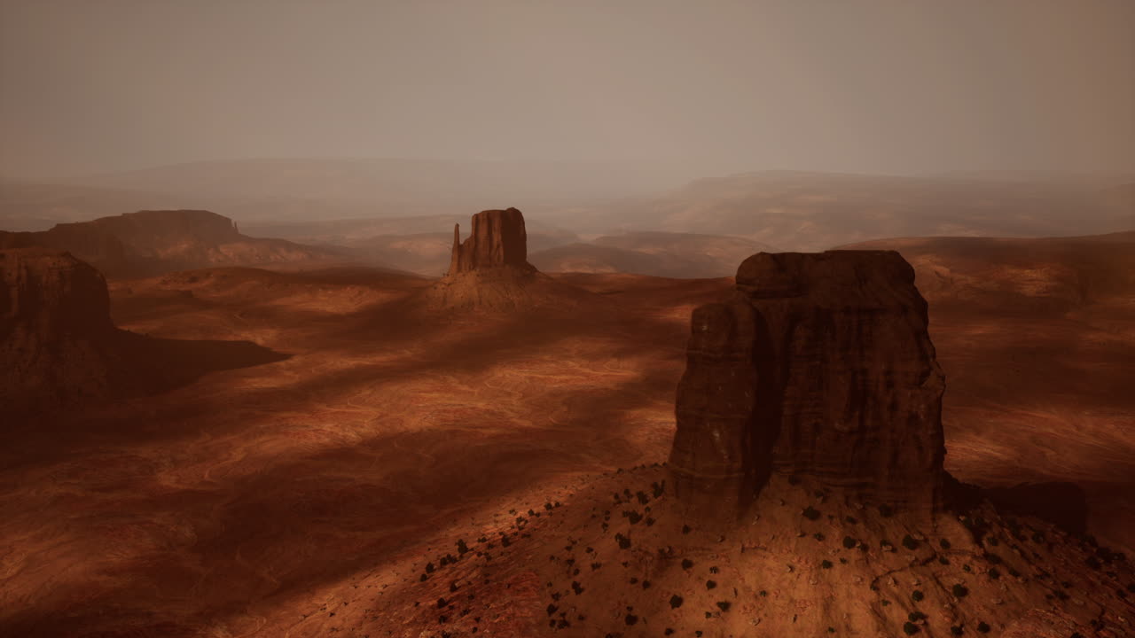 Monument Valley Desert Landscape