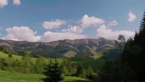 View-of-Low-Tatras-National-Park-crest-in-Slovakia-from-the-distance