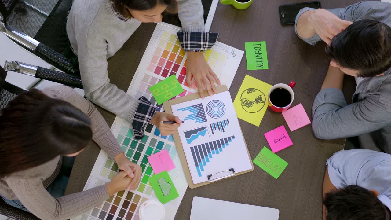 concepto de ideas de negocio de creatividad