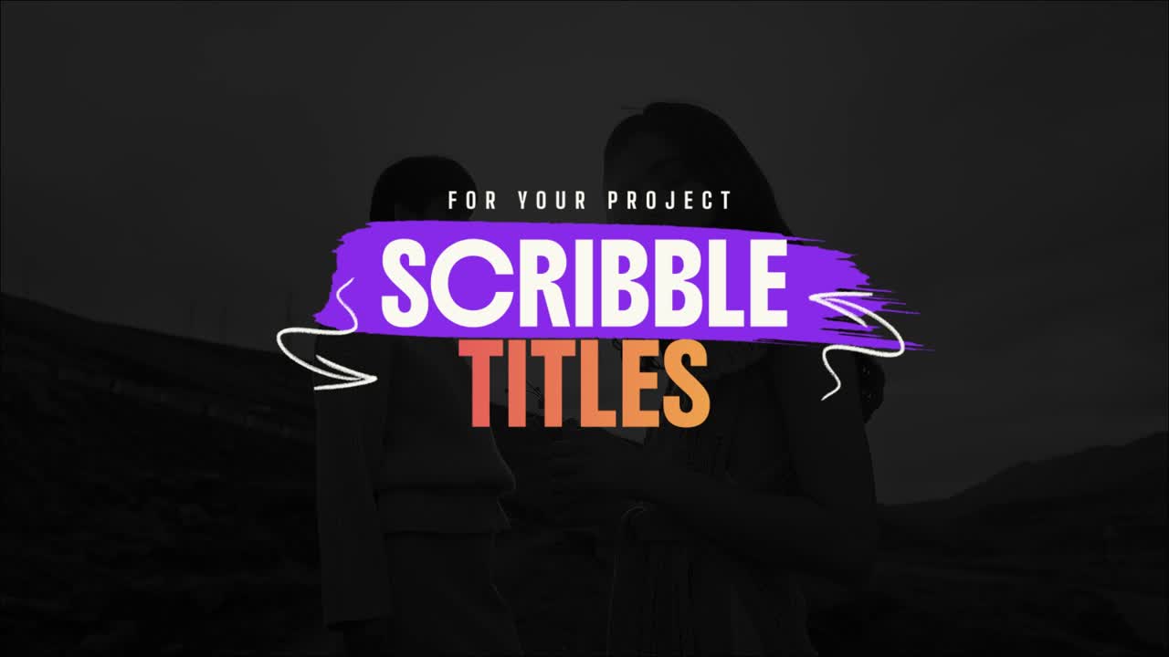 Terzi inferiori Scribble 09 Adobe After Effects 2023 Risoluzione 3840×2160